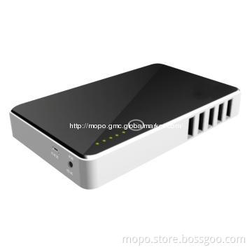 11000mAh portable backup laptop battery, five USB output